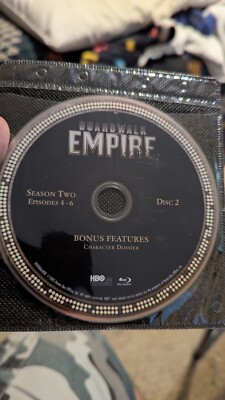 Boardwalk Empire: Season 2 Disc 2 Blu-ray (Replacement Disc+Sleeve ONLY)