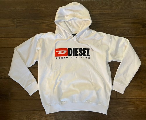 White Hoodie Sweatshirt Size 