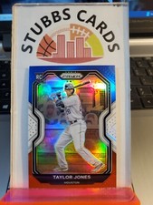 Taylor Jones (Astros/RC/Gonzaga) - 2021 Panini Red, White and Blue Prizm #184