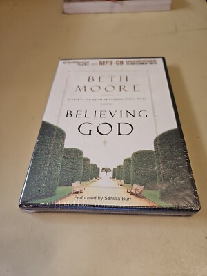 Beth Moore Believing God MP3-CD Audiobook (Author Praying God's Word) New Sealed