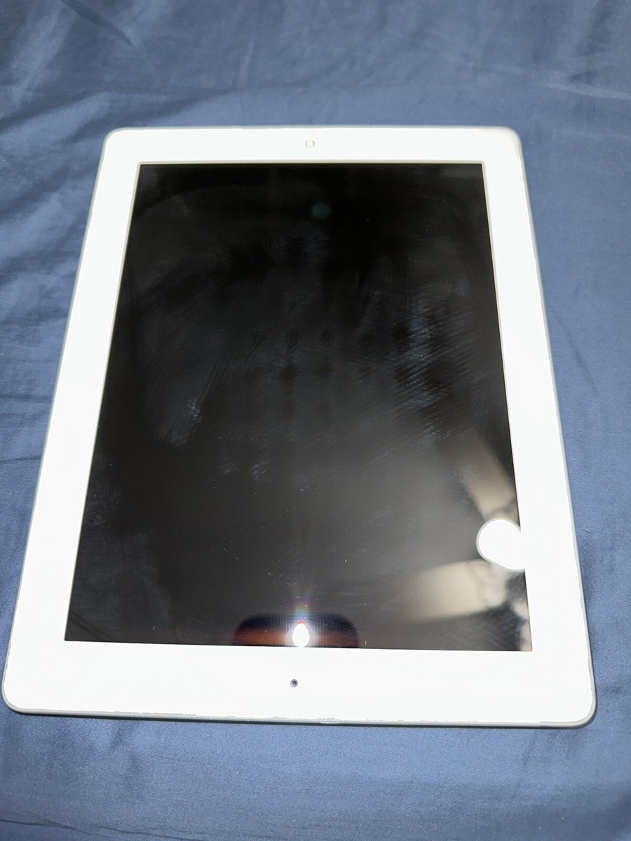 iPad - iPad 第4世代 Retina ディスプレイ Wi-Fi 32GB 刻印あり Apple iPad 4th Gen Retina Display 32GB, Wi-Fi 9.7in - WHITE