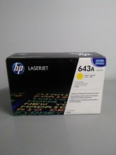 HP Q5952A 643A Yellow Toner Cartridge, Standard Color LaserJet 4700 Sealed