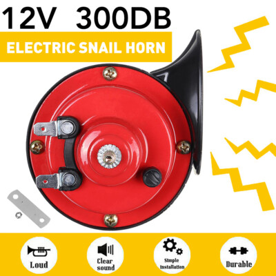 1PC 12V 300DB Train Air Horn Super Loud Waterproof Motorcycle Car Truck SUV Boat