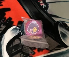 Manamoon Live Evil Twin Trouble Sunny Kisikil Lilla Holographic Metal Dice Pink