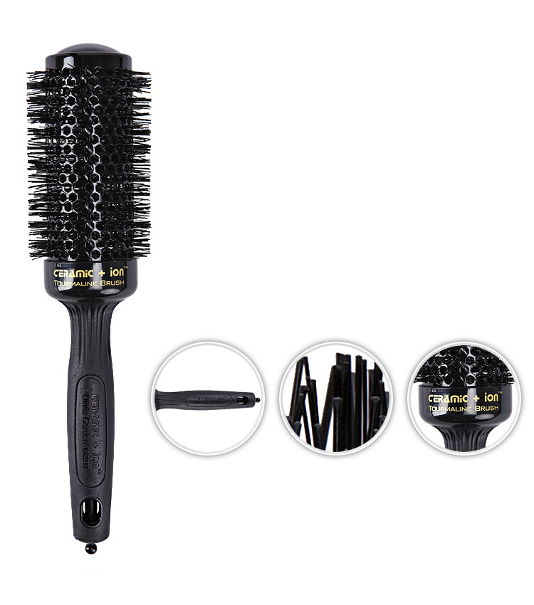 SPAZZOLA termica rotonda Olivia Garden Ceramic + Ion Thermal Brush Black 45 mm