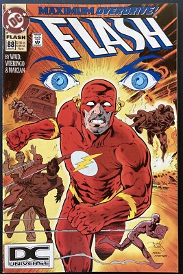 Flash #88 NM DCU Logo Variant Scarce 1994 Alan Davis Cover DC Comics