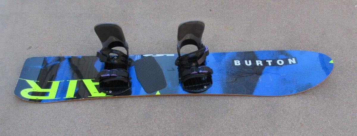 Vintage 1991 Burton Air 5 Square Tail 149 cm Snowboard w Vintage 1991 Burton Air 5 Square Tail 149 cm Snowboard w