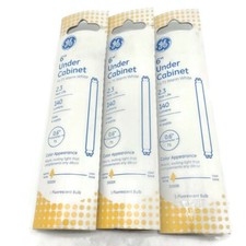 GE 6" Under Cabinet F4 T5 Warm White Fluorescent Bulb 140 Lumens 3 Total