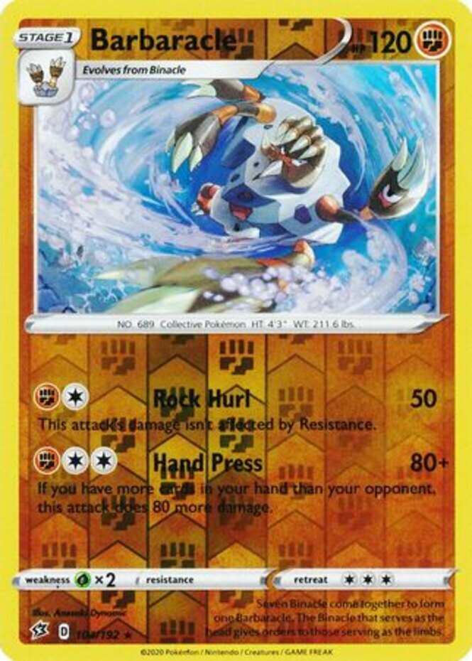 Barbaracle Pokmon TCG Cards for sale | eBay