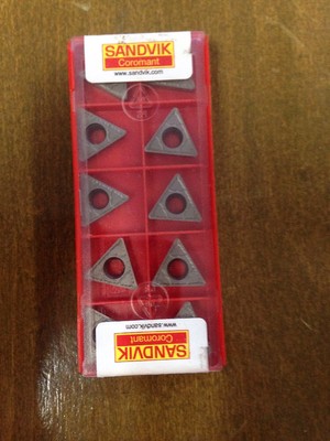 SANDVIK CARBIDE INSERTS TCMT 16 T3 08 KM H13A 5S0925880 QTY 10