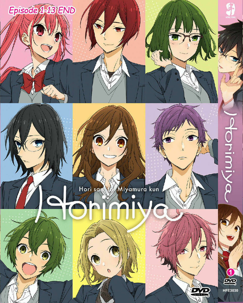 Horimiya Hori San To Miyamura Kun Ova Box 3 Sengoku Remi figure Card Set  DVD