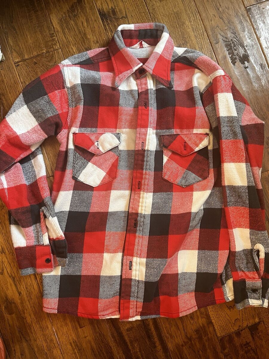 Vintage Frostproof Flannel Shirt Mens Medium 15.5 Red Black Vintage Frostproof Flannel Shirt Mens Medium 15.5 Red Black