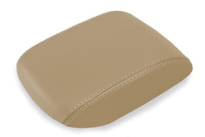 Fits 2004-2007 Volvo S40 PVC Leather Console Lid Armrest Cover Beige