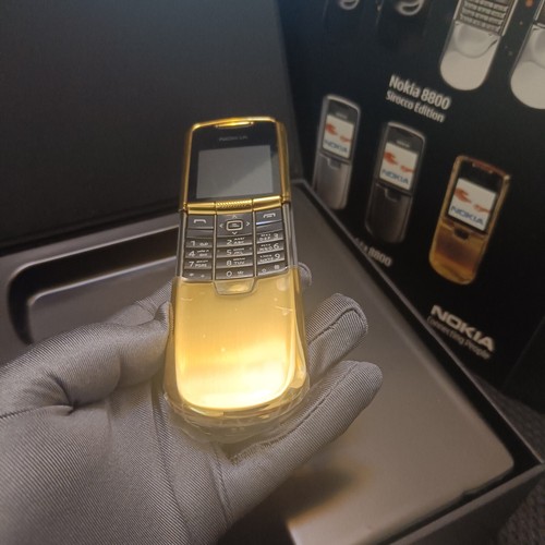 LUXURY Nokia 8800 Classic Gold Edition Unlocked GSM Mobile Phone Made in Germany - 第 8/20 張圖片