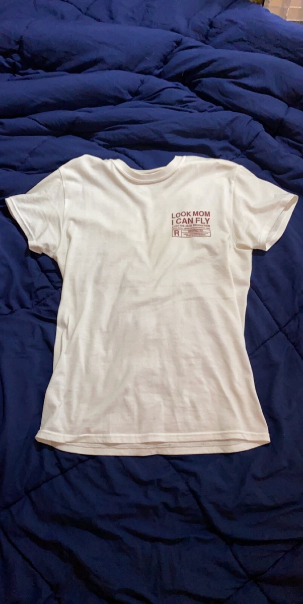 Travis Scott “Look Mom I Can Fly” T-Shirt (Size Small) White