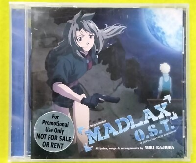 Madlax OST Original Soundtrack Yuki Kajiura Geneon (CD, 2004) PROMO SEALED NOS