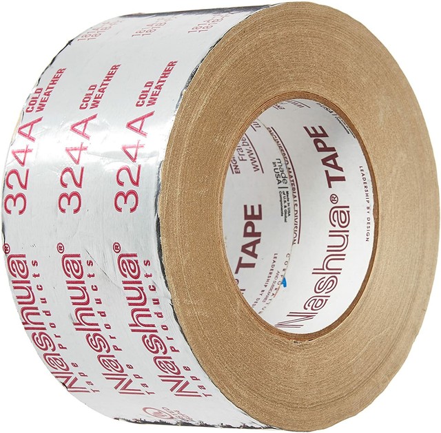 Nashua Premium Adhesives Aluminum Foil Tape 324A 2.83 in X 60 yd Cold