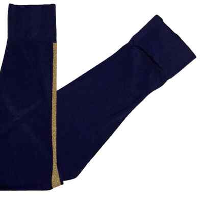 Zara Knit Highwaisted Navy Blue SkinnyPants Size Medium) | eBay display picture 1