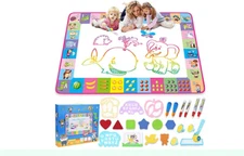 Water Doodle Mat - Kids Painting Writing Doodle Toy Board - Color Doodle Drawing