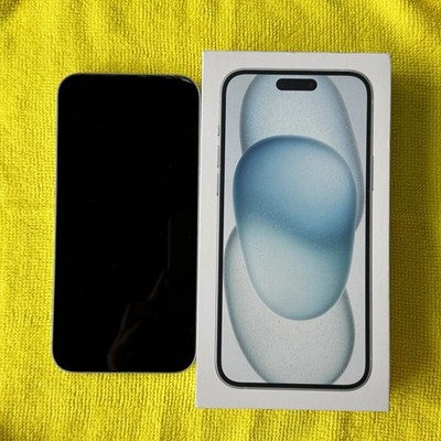 Apple iPhone 15 Plus 128GB Blau Top Zustand MU163ZD/A OVP