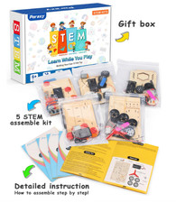 5 in 1 STEM Kits for Kids Age 8-10, Science Building Project Craft for 8-13, ...