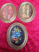 3 Beaux Vieux Cadres Photos, En Laiton Massif, 15Cm X 10,8Cm