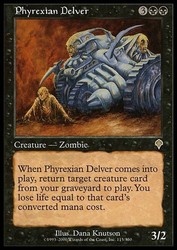 Phyrexian Delver 115/350 Invasion Rare MTG