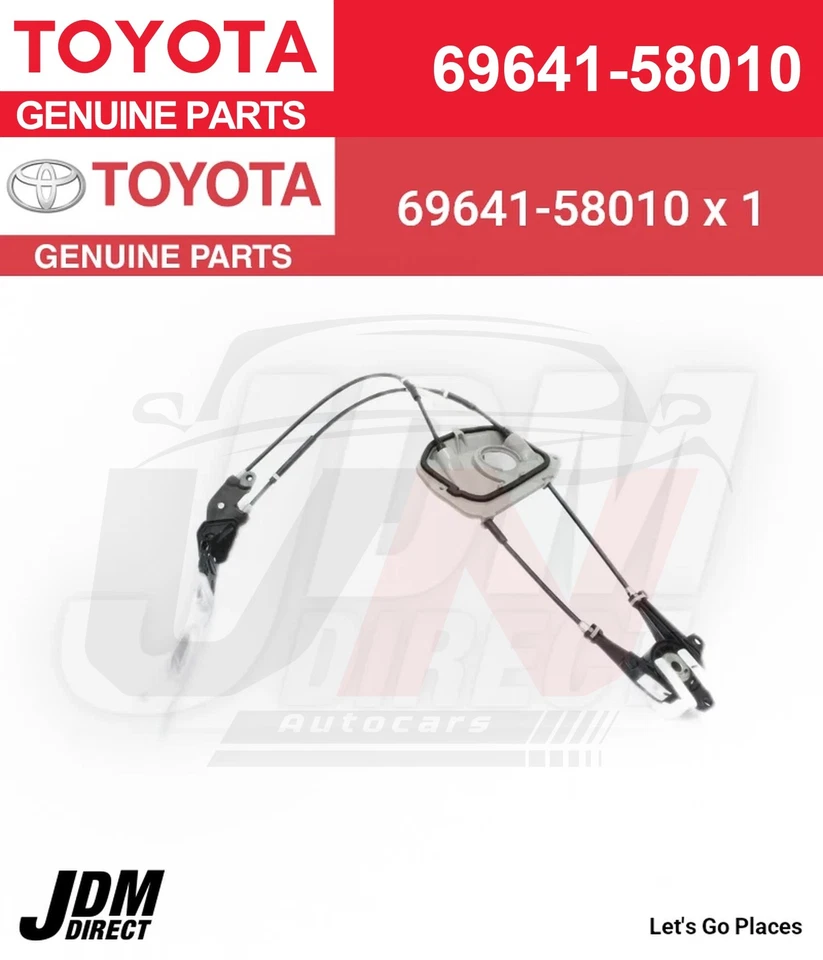 Toyota Slide Door Control Attachment 69641-58010 - Image 1 of 1