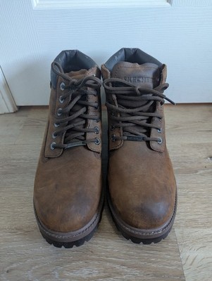 Skechers Waterproof Boots Mens 11.5 Verdict Brown Leather  display picture 1