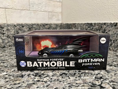 DC Batman Forever Batmobile 1:43 Scale Model Eaglemoss Hero Collector Unopened