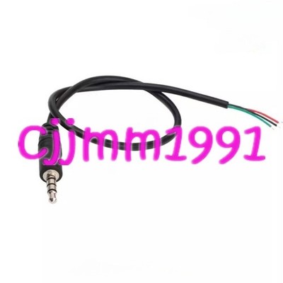 1PC NEW other 3.5mm four-wire single head male 30cm audio cable #lk