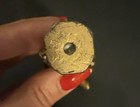 Vintage Gold Cherub Putti Metal Decorative Mount Furniture Clock OrnamentM23 — photo 2