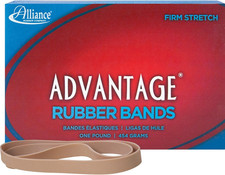 Rubber 27075 Advantage Rubber Bands Size 107, 1 Lb Box Contains Approx. 40 Band