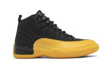 Air Jordan 12 Retro Black University Gold 2020 130690-070 Men's Size 12