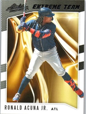 2021 Panini Absolute #ET-2 Ronald Acuna Jr. Extreme Team Retail