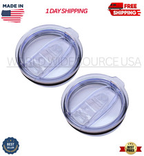 2 Pack 20 Oz Tumbler Lids Replacement Spill P...