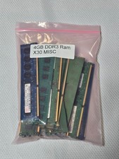Lot of 30 Mixed Brand 4GB DDR3 Desktop Memory