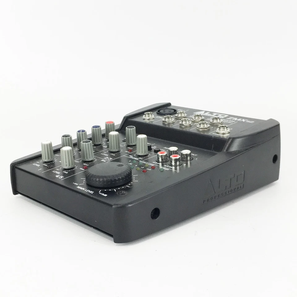 Alto ZMX52 5 Channel Compact Mixer Audio Mixing -  Fully Working - No PSU - Image 3 of 4