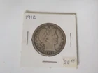 United States  -  1912 -  Barber Half Dollar -  .9  Silver