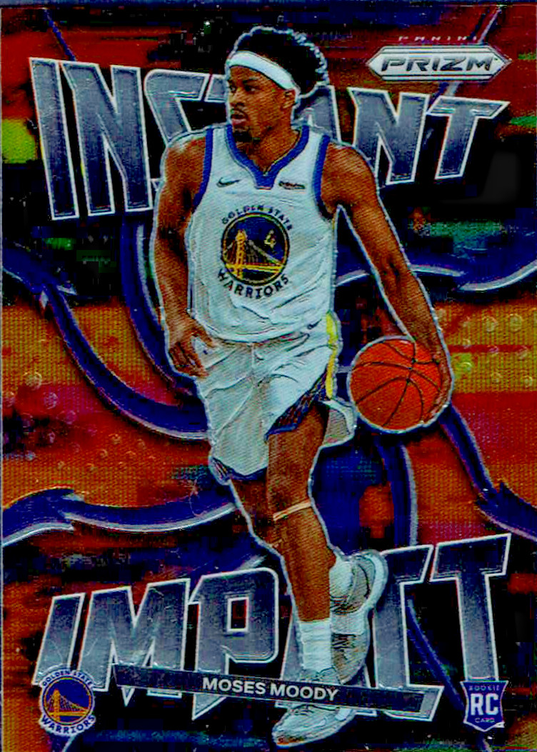 2021-22 Panini Prizm - Instant Impact Moses Moody #24 (RC)