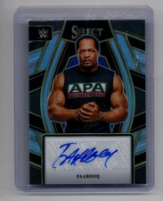 2024 Panini Select WWE Signature Selections Faarooq Auto #SL-FRQ