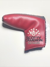 Titleist Scotty Cameron Design Blade Milled Putters Golf HeadCover Grey/Red