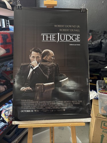 The Judge Movie Poster 27x40 Double Sided Robert Downey Jr. Robert Duvall