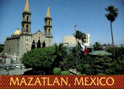 Mazatlan, Mexico - Cathedral of the Immaculate Conception Postcard