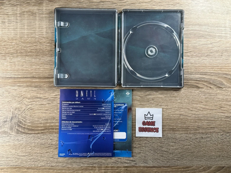 Until Dawn Steelbook Edition Limitée SANS JEU PS4 PAL FR Sony PlayStation 4, photo 4 sur 4