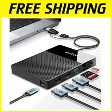 Multi-Function 1TB External HDD, USB C Hub, Docking Station
