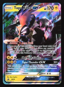Tapu Koko GX - SM50 Black Star Promo (Sun & Moon)