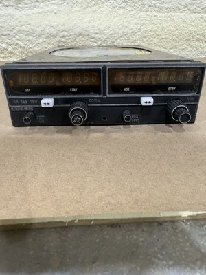 14V BENDIX KING KX-155 NAV COM RADIO WITH ISOLATION AMPLIFIER P/N 069-1024-38