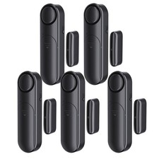 Window and Door Alarm When Opened 5 Pack for Kids Safety/Home Security, Sli...