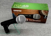 SHURE PGA48 Dynamic Microphone With Accessories, Good Condition From Japan